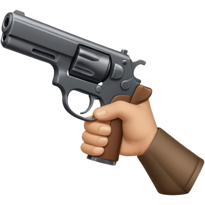 gun hand emoji