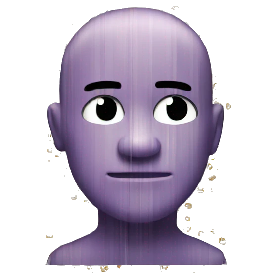 Glitched  emoji