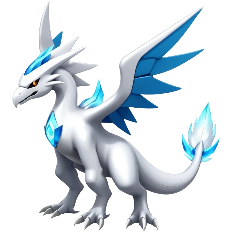 Cyber Latios-Lugia-Kyurem-Reshiram-Creature, (full body) emoji