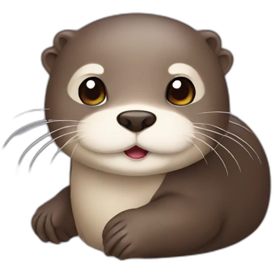 cute otter emoji