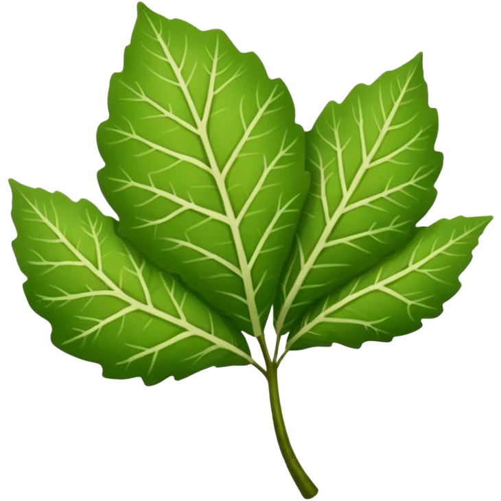 linden tree leaf emoji
