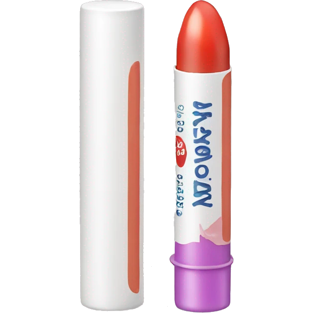 lip balm emoji