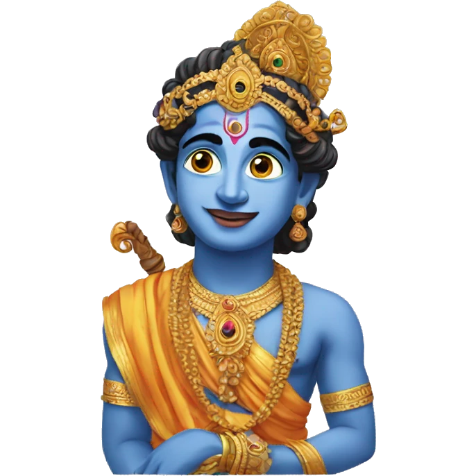 Lord Krishna  emoji