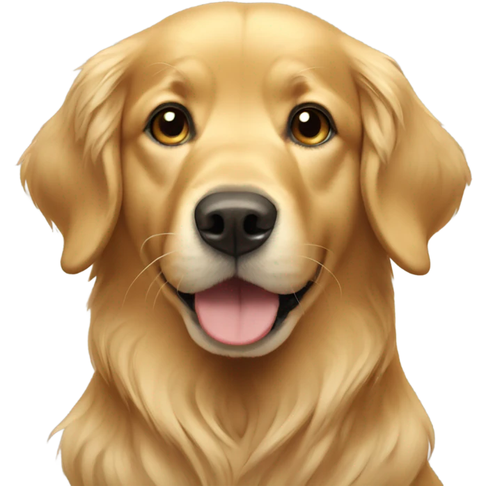 Golden retriever emoji