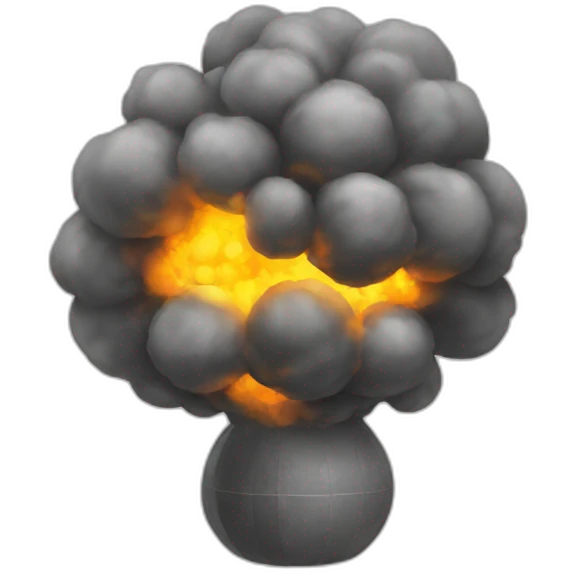 Diarrhée explosive emoji