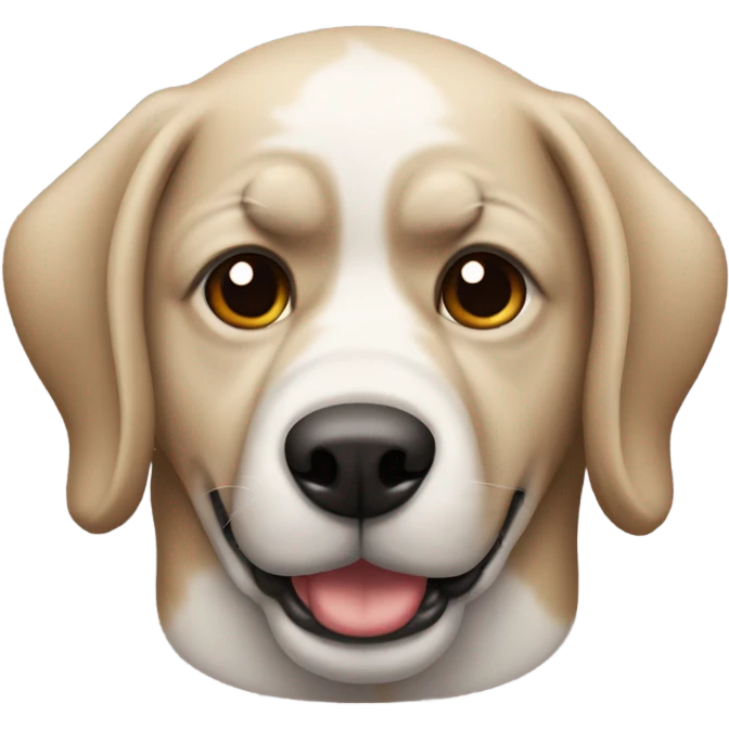 perro disfrazado de reno emoji