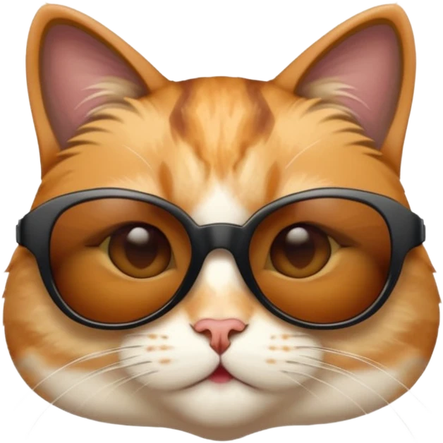 Cat wearing sunglasses emoji