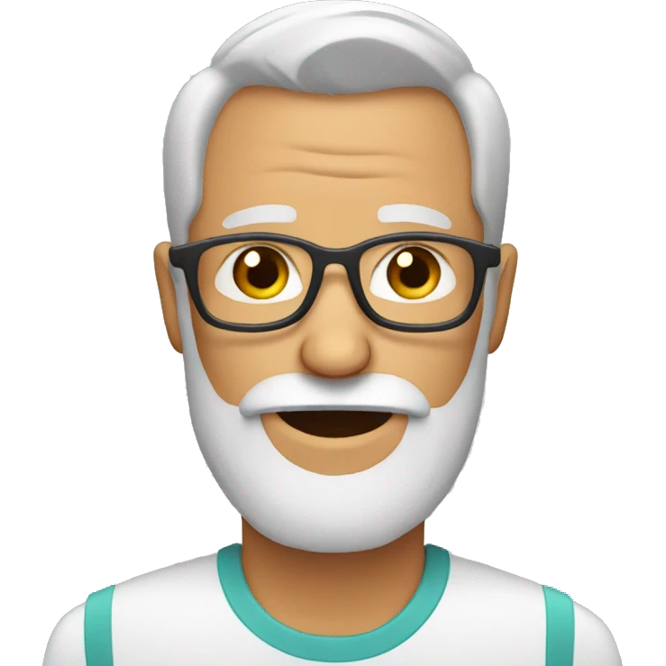 senior beard emoji