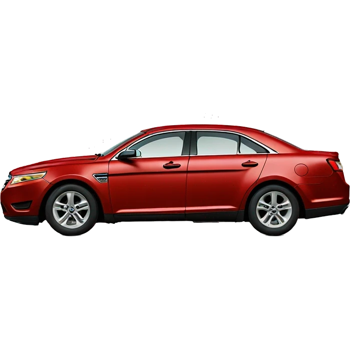 Ford Taurus red emoji