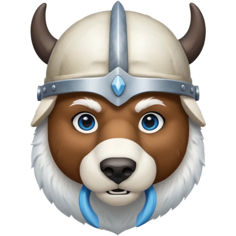 Polar Bear viking  emoji