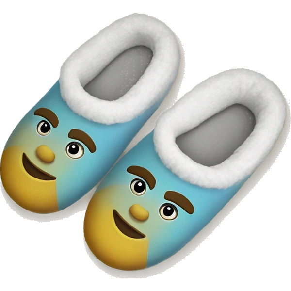 Ugs slippers emoji