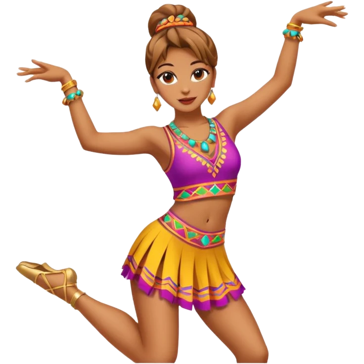 woman festival dancer emoji