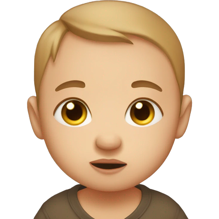 A baby who doesn't sleep through the night at all emoji