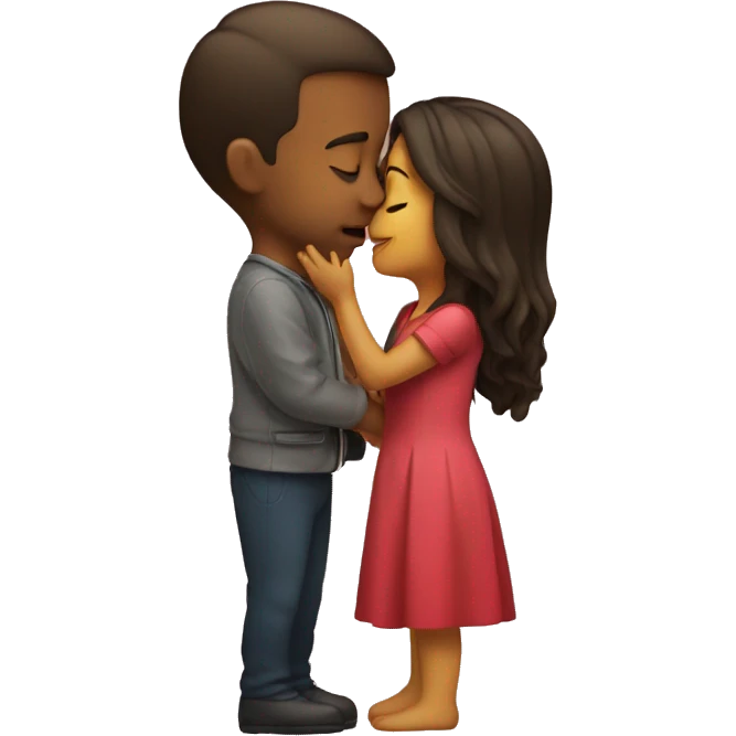 love kiss emoji