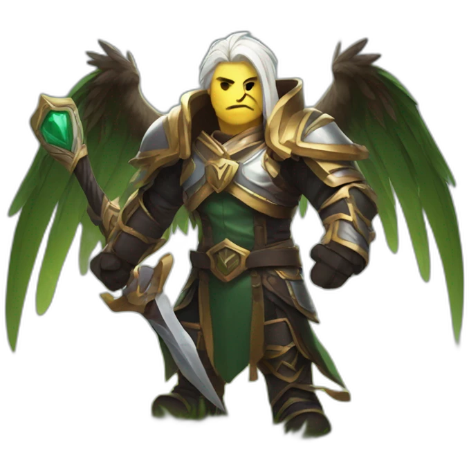 Swain league of legends qui joue au foot emoji