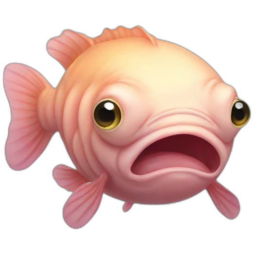 Blob fish emoji