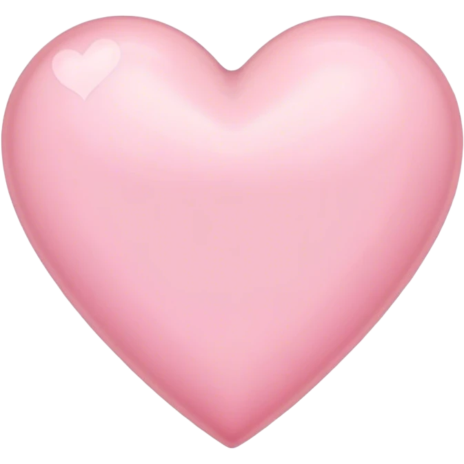 Light pink hearts  emoji