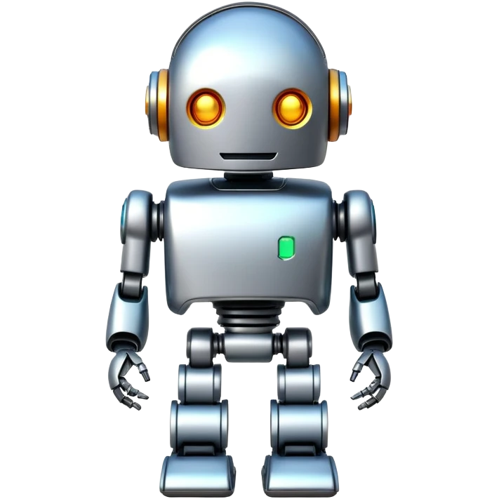 robot cartoon character emoji