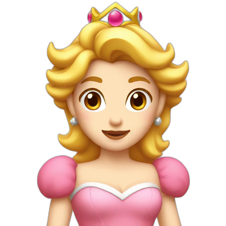 Princess Peach emoji