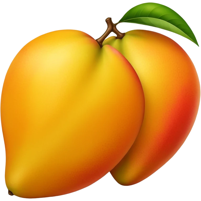 ripe juicy mango fruit emoji