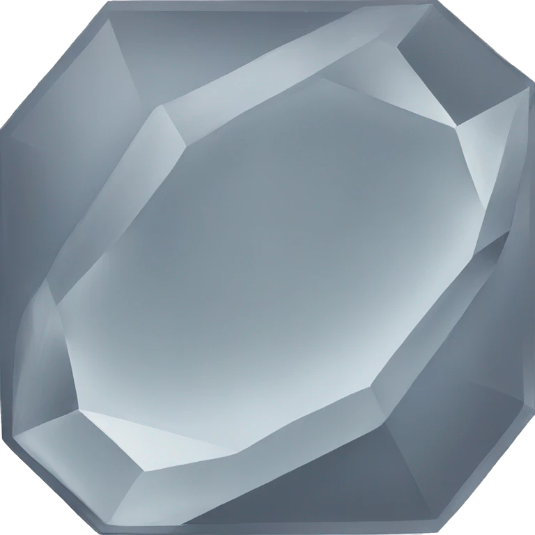 gray gemstone emoji