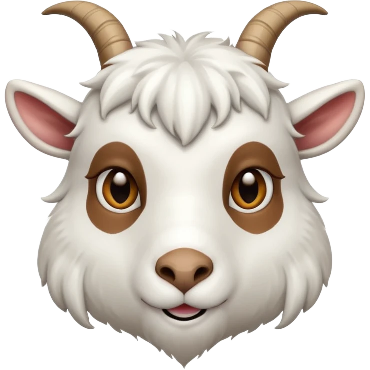 Goat face emoji