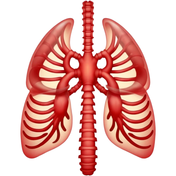 Minimalist emoji-style sticker of a ribcage x-ray with a curled-up demon inside, lines in faint white on black background, subtle red eye glow



 emoji