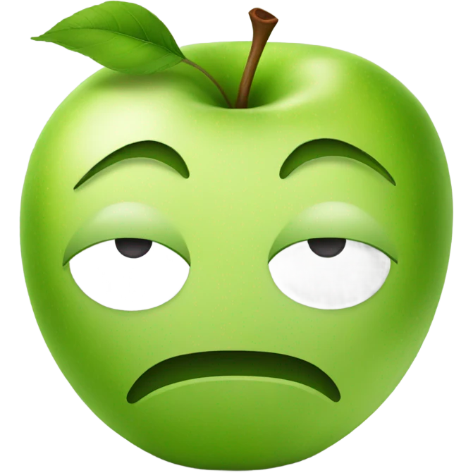 two apples emoji