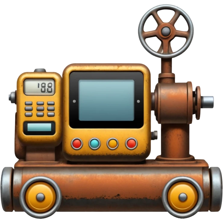 1980s machinery and equipment emoji