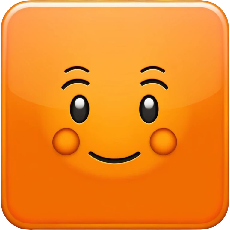 OK text in an orange square emoji