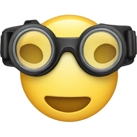 goggles for laboratory emoji