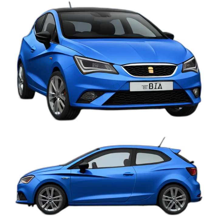 blue seat ibiza emoji