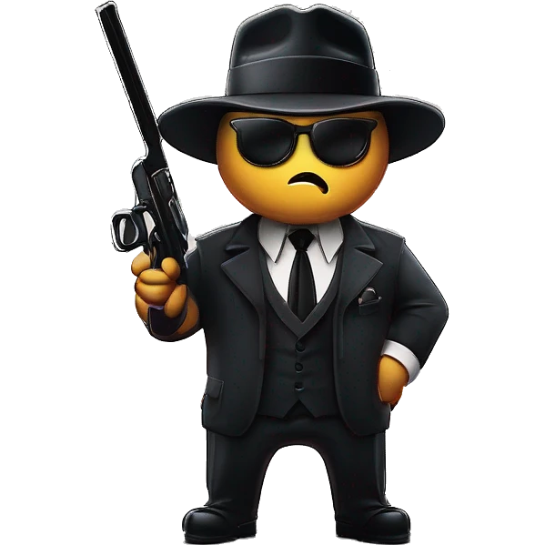 Gangster emoji