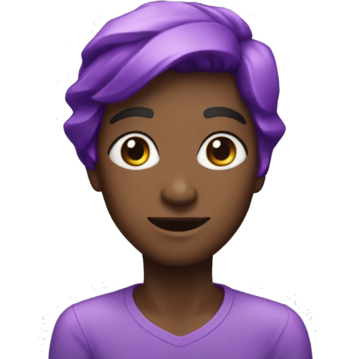 Purple diamonds  emoji