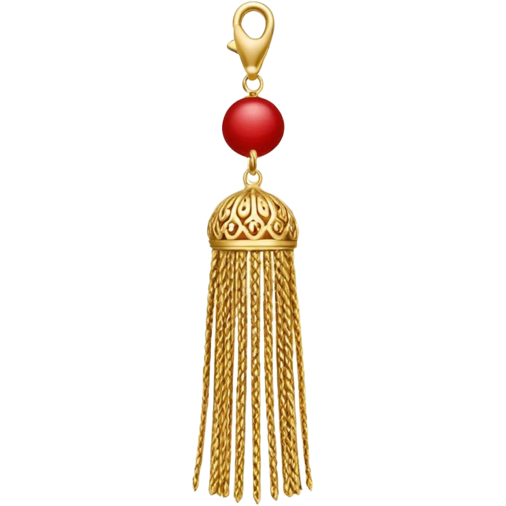ade tassel pendant emoji