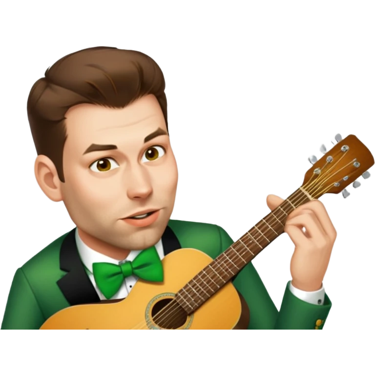 Leprechaun Guitarist emoji