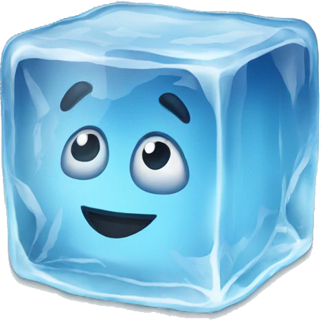 Ice cubes  emoji