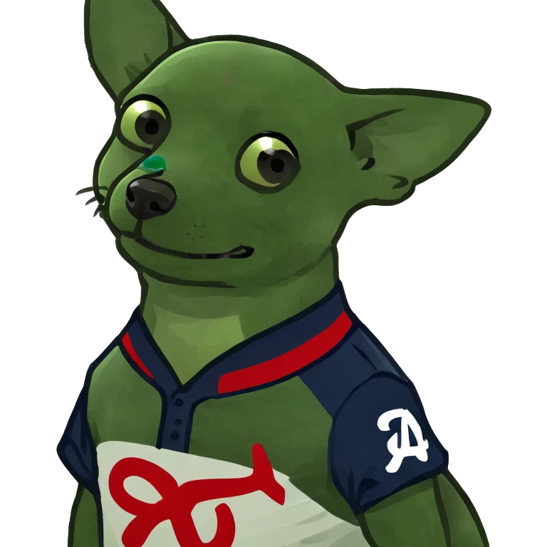 chihuahua in braves outfit emoji