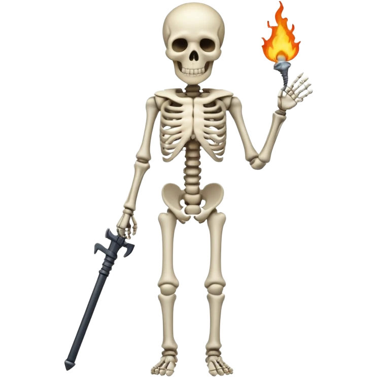 Skeleton who shoots himself in the head emoji
