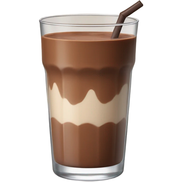 Chocolate milk  emoji