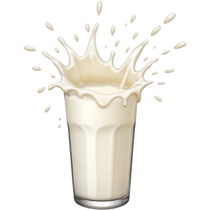 Milk firworks emoji