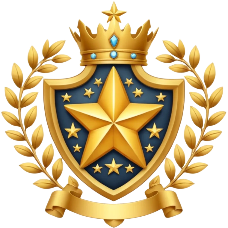 5 star crest emoji
