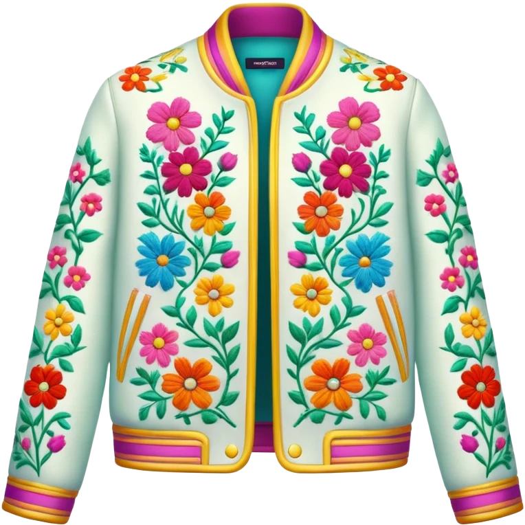 Floral jacket emoji