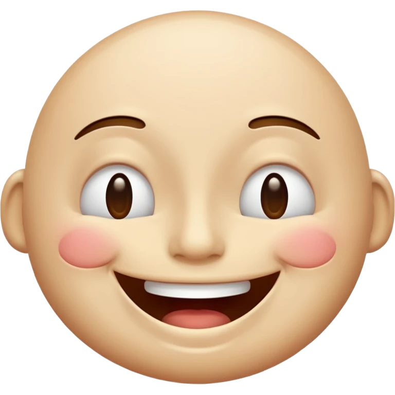 I want an overly excited face that says “I am so excited, I cannot contain. With eyes tightly squeezed closed together and a big grin emoji. With no  eyes  emoji