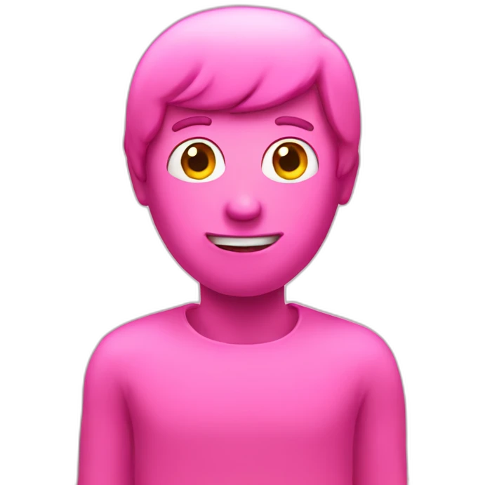 pink guy emoji