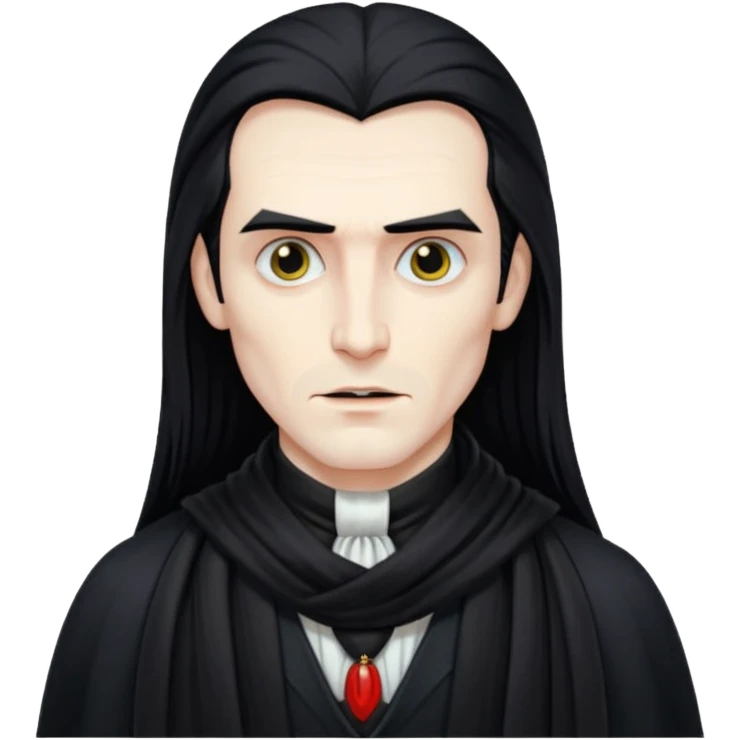dracula wearinh scarf emoji