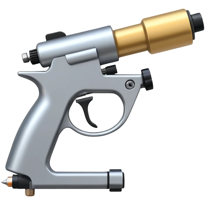 tattoo needle in portable tatto gun emoji