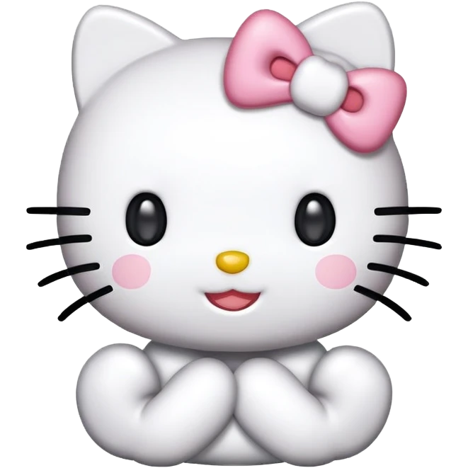 Hello kitty emoji