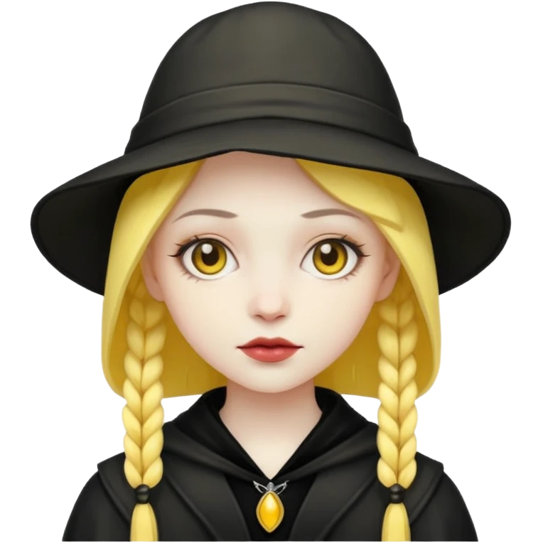 gothic with yellow hat emoji