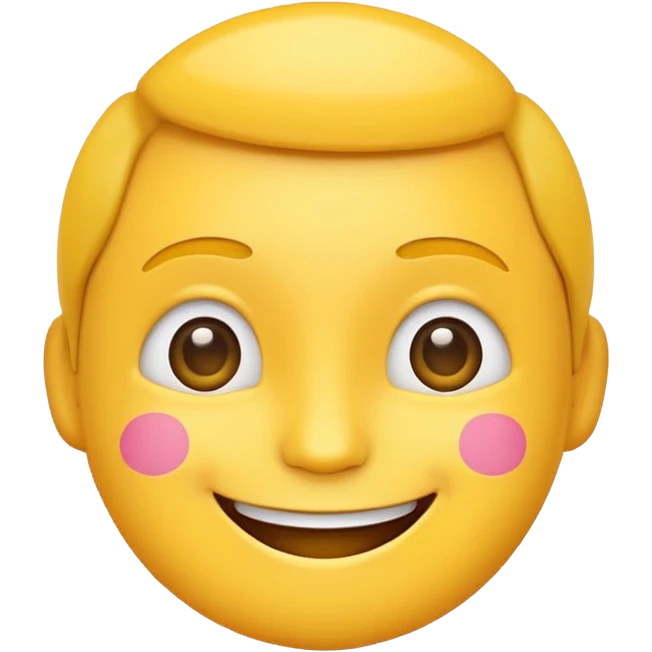 emoji with cheerful and friendly expression, bright colors, simple background, text 'LIFE WITH CHRIS' emoji